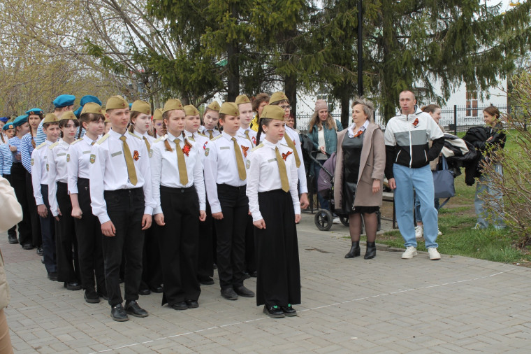 Парад юных россиян.